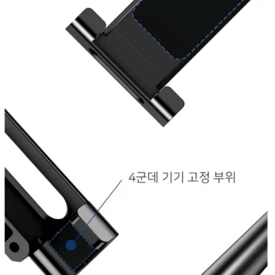 새상품 아이베리 차랑용 태블릿 휴대폰 헤드레스트 거치대 + 다용도 후크