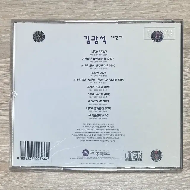 김광석 4집 CD 판매 (초반)