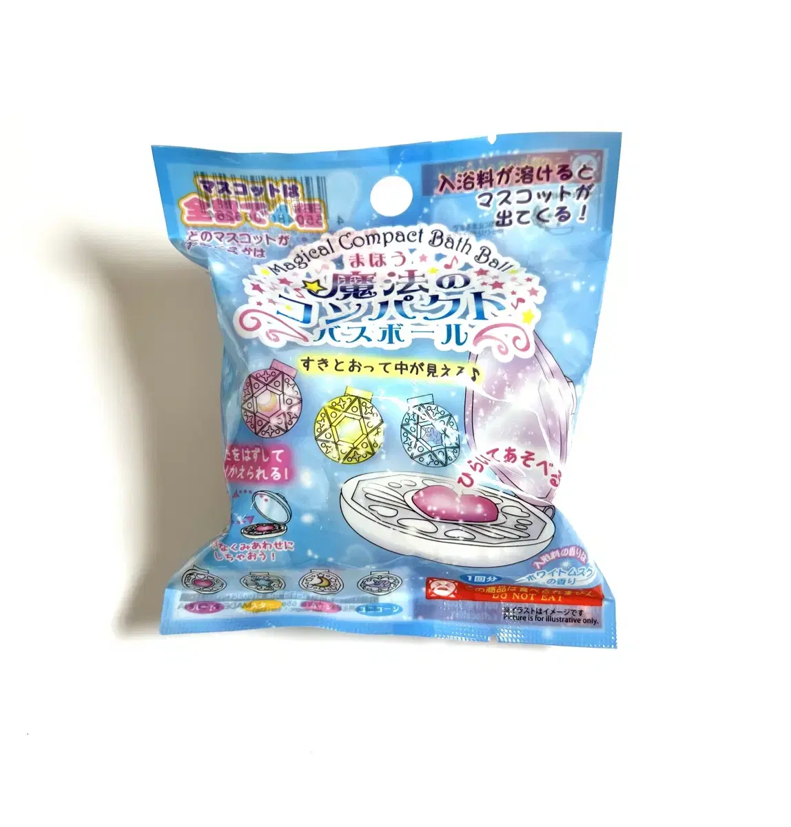 (Unsealed) Japanese Magical Pact Gacha Figures Miniature Bath Bomb Bath Salts