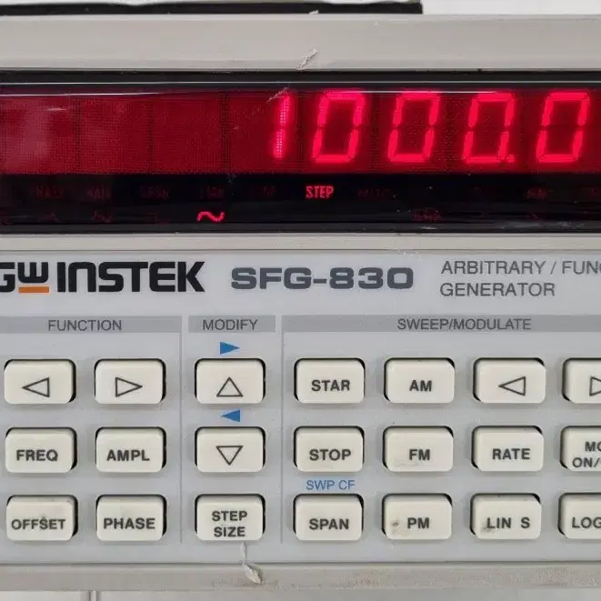 GWINSTEK SFG-830 FunctionGenerator 함수발생기