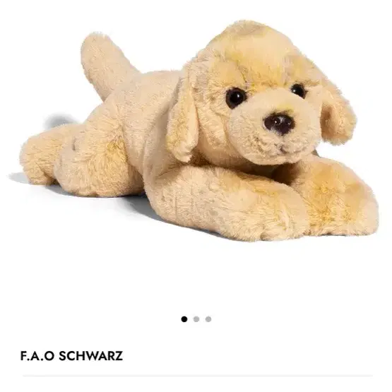 FAO SCHWARZ 리트리버 무릎 인형 38cm