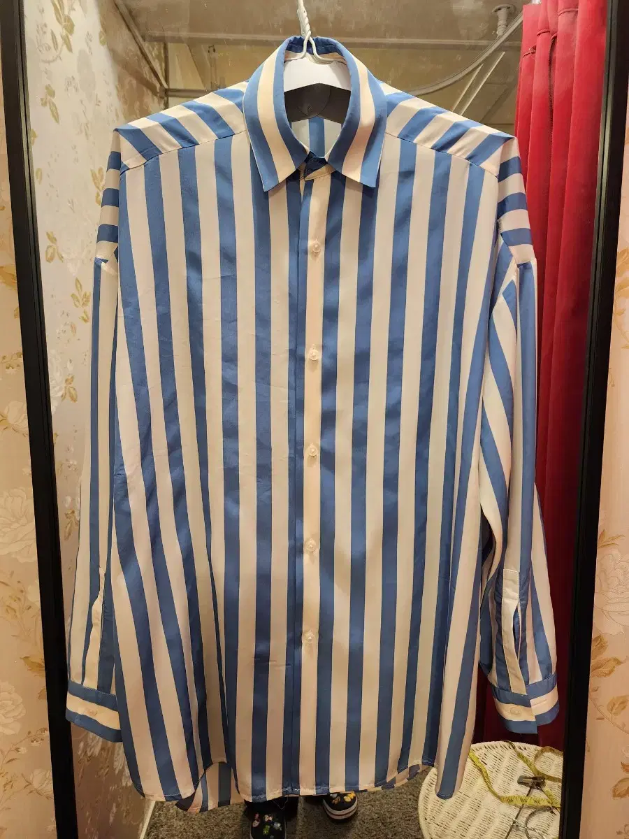 System Homme Striped Shirt size 105