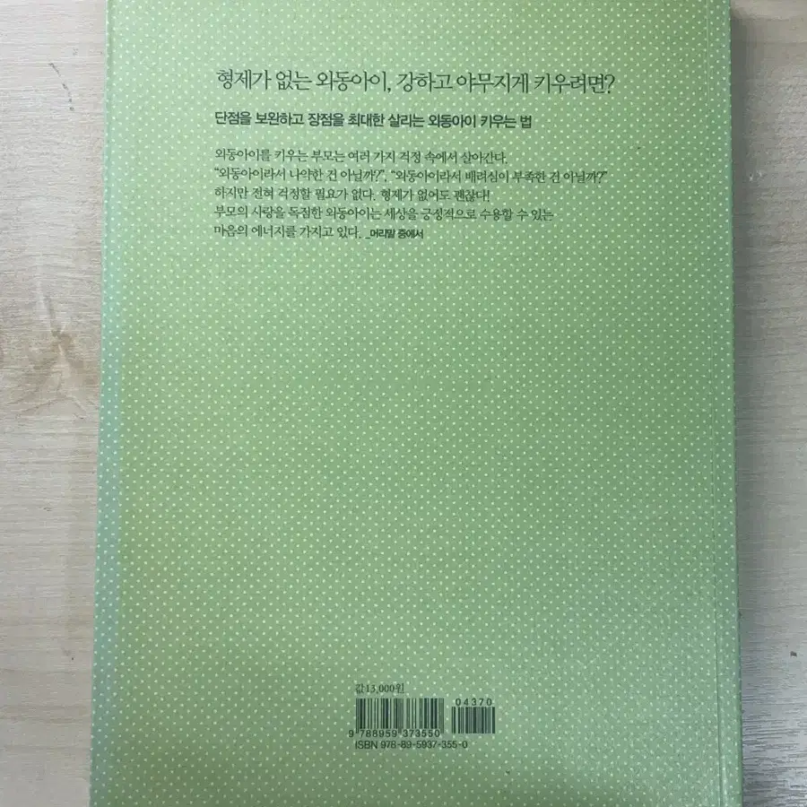 외동아이 키울 때 꼭 알아야 할 것들 -모로토미 요시히코