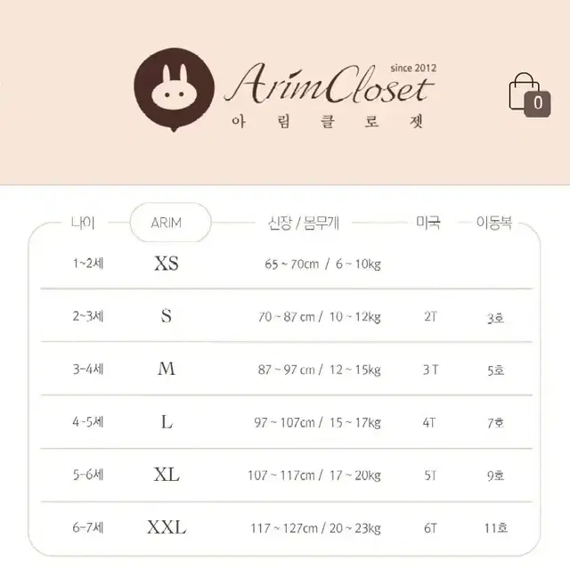 아림클로젯 S (2~3세) 여아 원피스