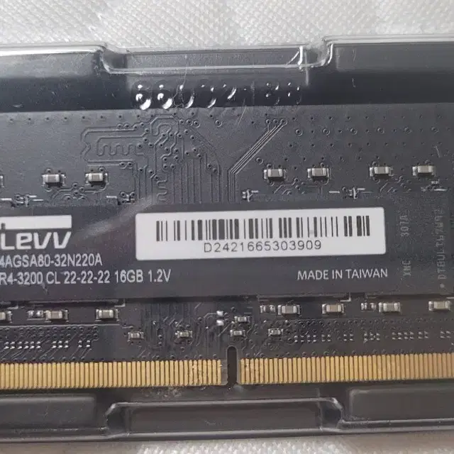 KLEVV 노트북 램 메모리 DDR4 - 3200 mhz 16G