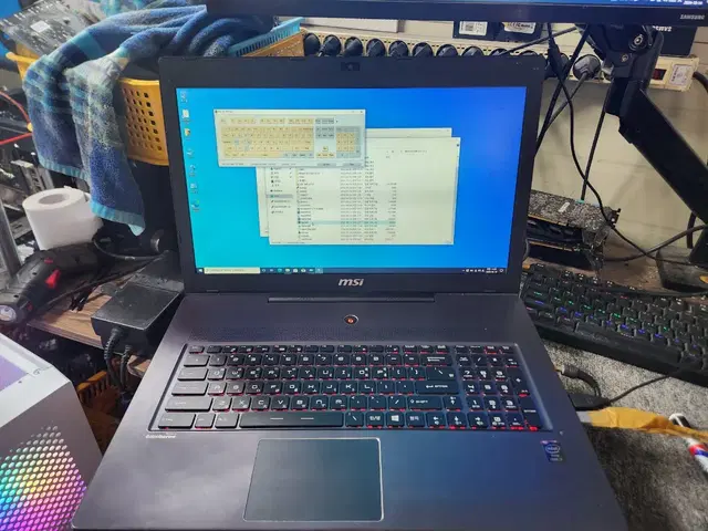 수리용<1957>17인치 msi 게이밍 i7 4세대