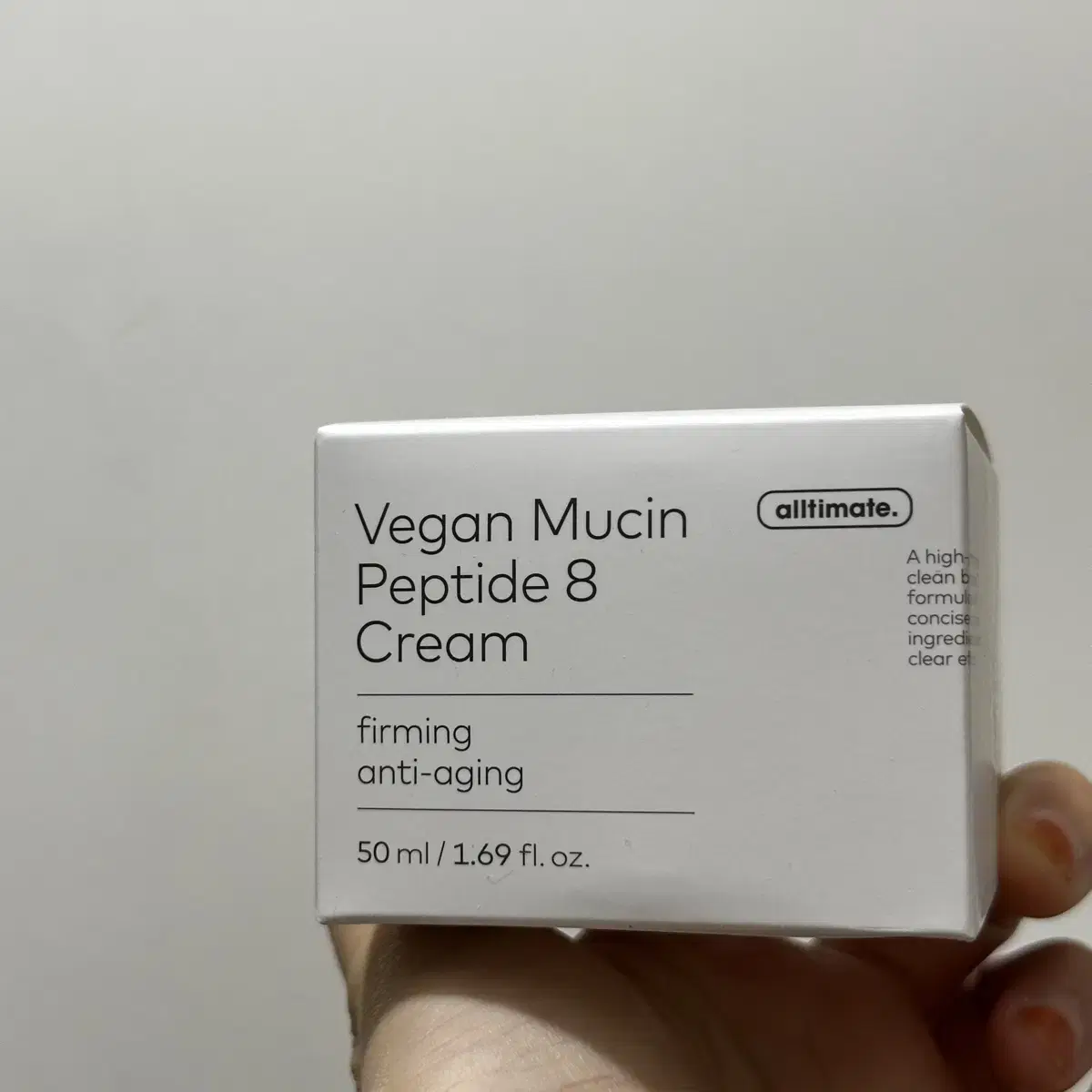 New) The Face Shop Ultimate Vegan Mucin Peptide 8 Cream Peptide