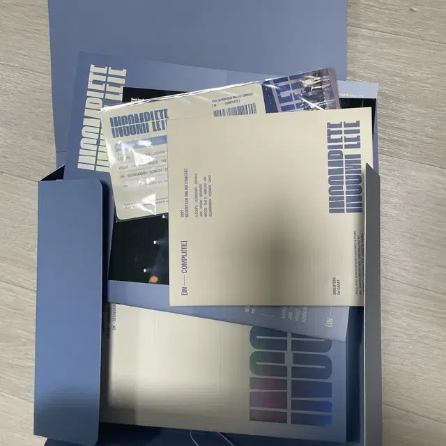 세븐틴 2021 인컴플릿 콘서트 DVD