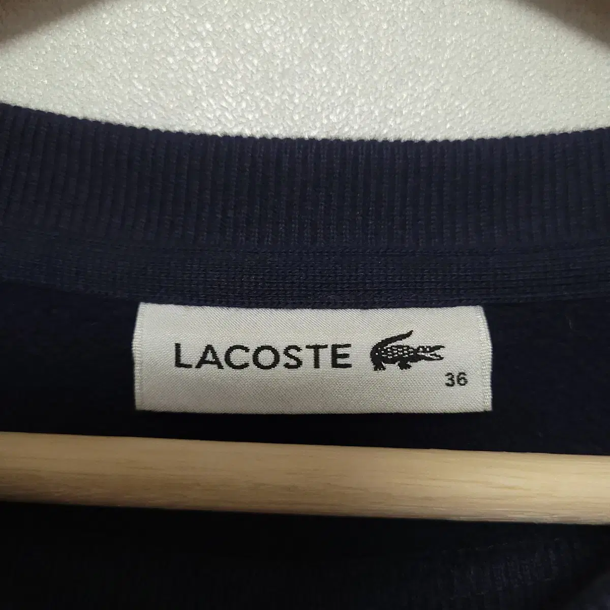 (36) LACOSTE 라코스테 여성 맨투맨