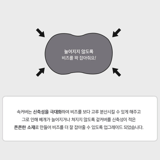 [무배/고급형/신제품] 무중력 세탁 경추 목 베개 /꿀잠 수면 모찌 배게