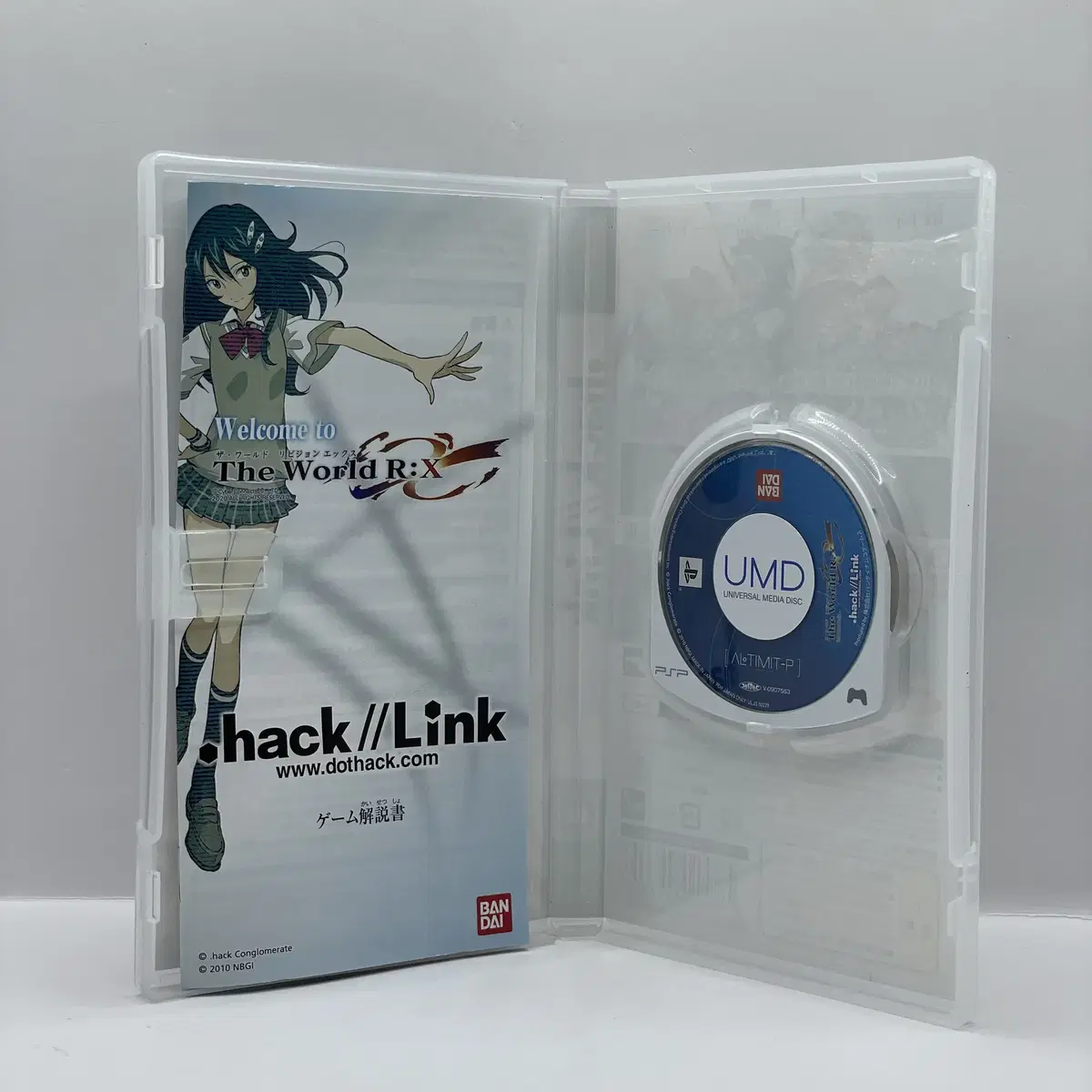 [일판] PSP 닷핵 .hack//Link 절대 포위 팩 한정판