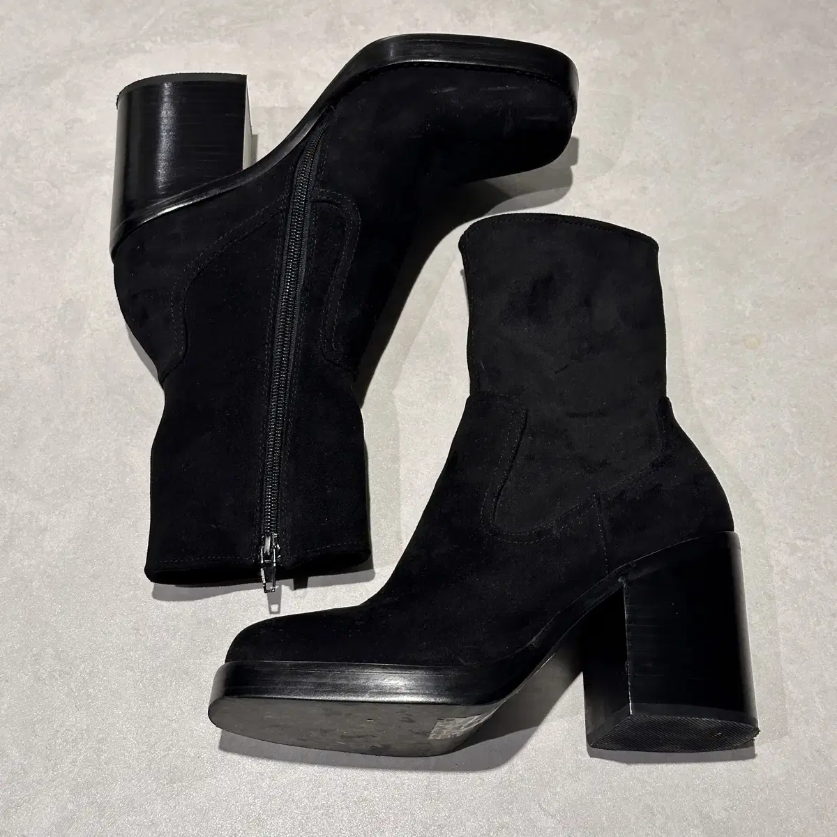 Jeffrey Campbell 제프리캠벨 240 블랙 부츠 소가죽