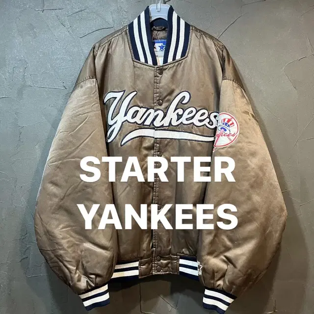 [L] STARTER 스타터 YANKEES 양키즈 스타디움 자켓