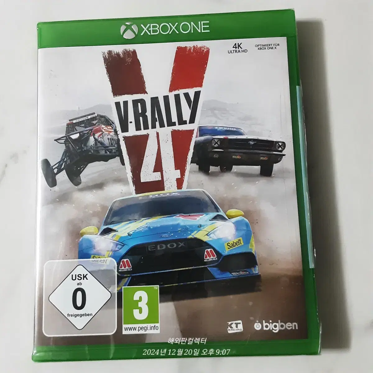 XBOX V-Rally 4 영국판