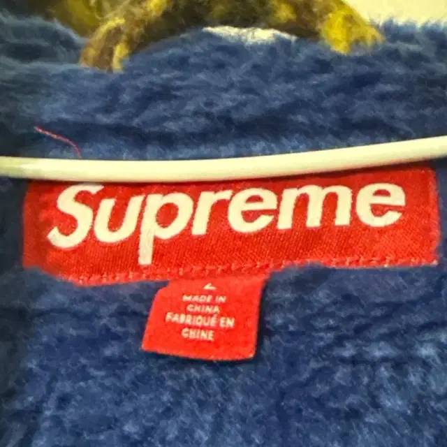 Supreme Plaid Wool Hooded Work Jacket