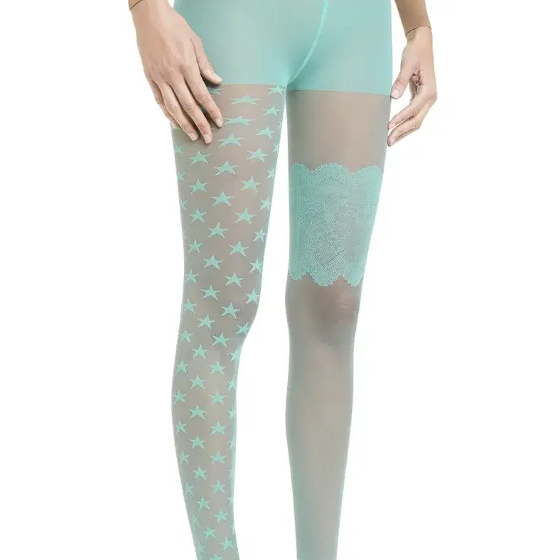 Classic  Lime Tights  Maison Soksi