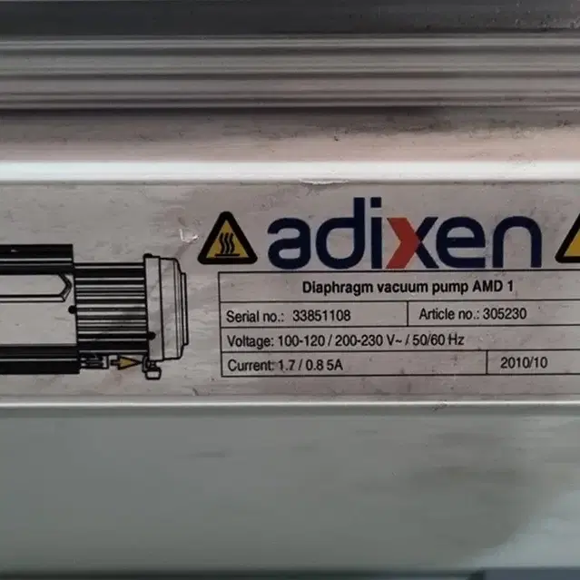 adixen Diaphragm vacuum pump AMD1 진공펌프