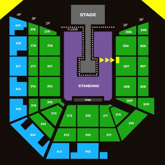 (앞좌석) 요네즈 켄시 내한 콘서트 지정석 R 3열 2연석