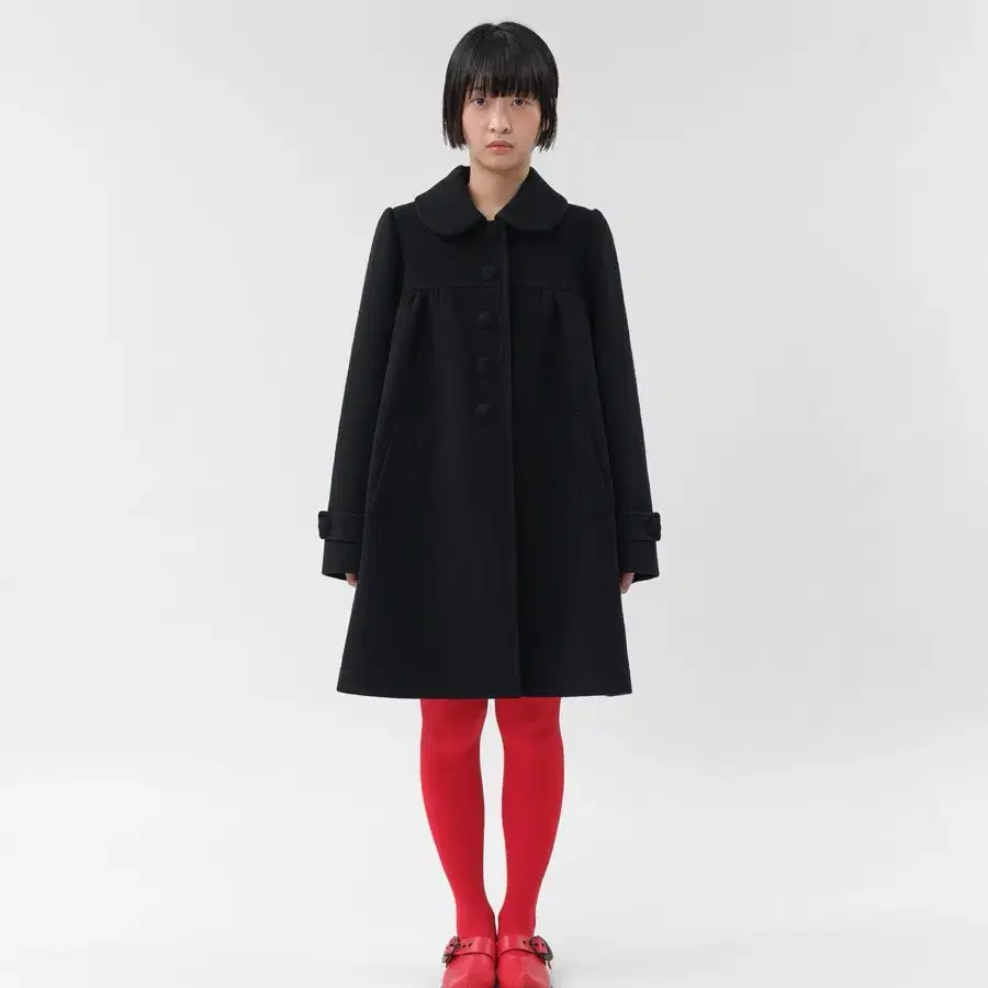 복복 걸 코트 블랙 bocbok girl coat