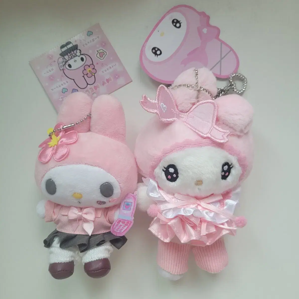 (Price Reducedx)Sanrio Mymelody Kogyaru Twin Child Doll Strap-in Doll