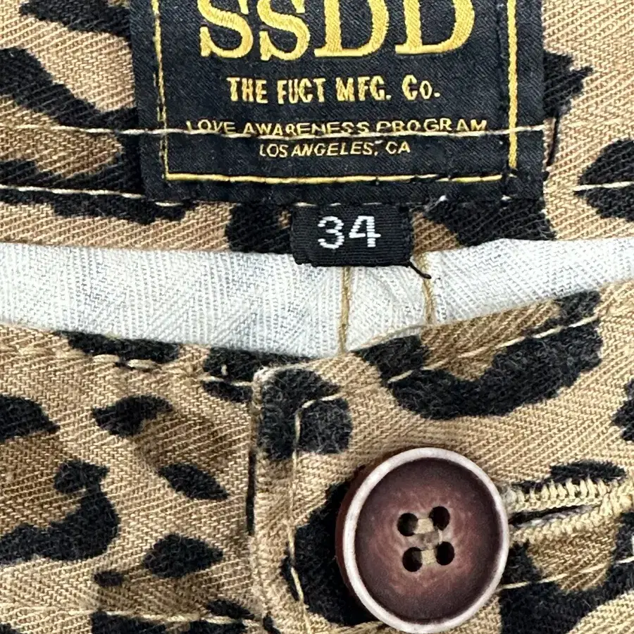 13SS Fuct SSDD 레오파드 쇼츠 34