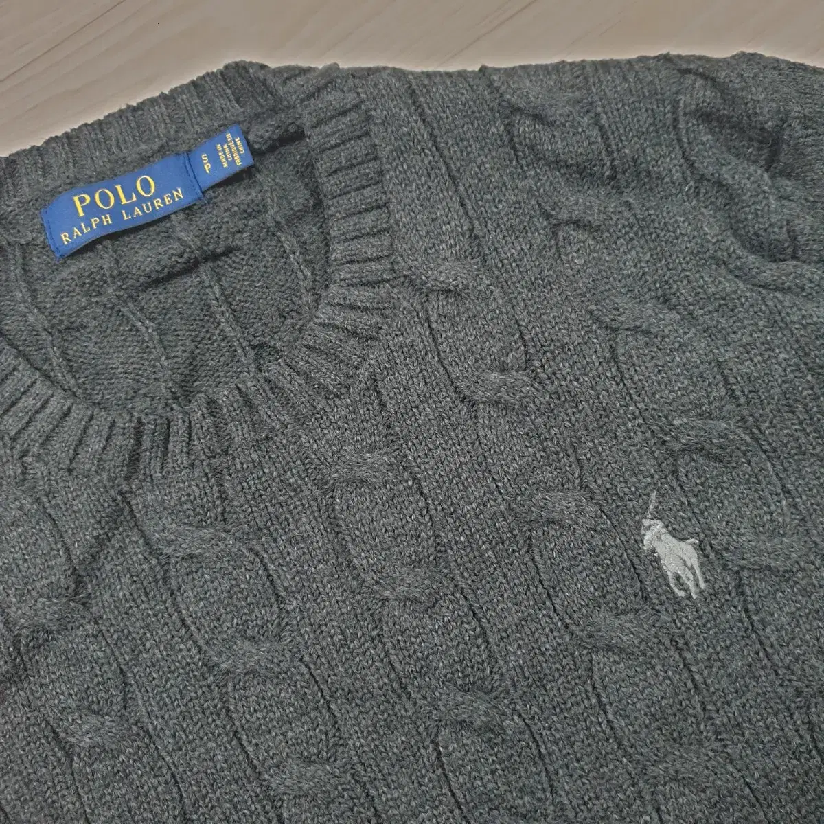 Polo Ralph Lauren _ 100% cotton _ Quilted knit OCT12