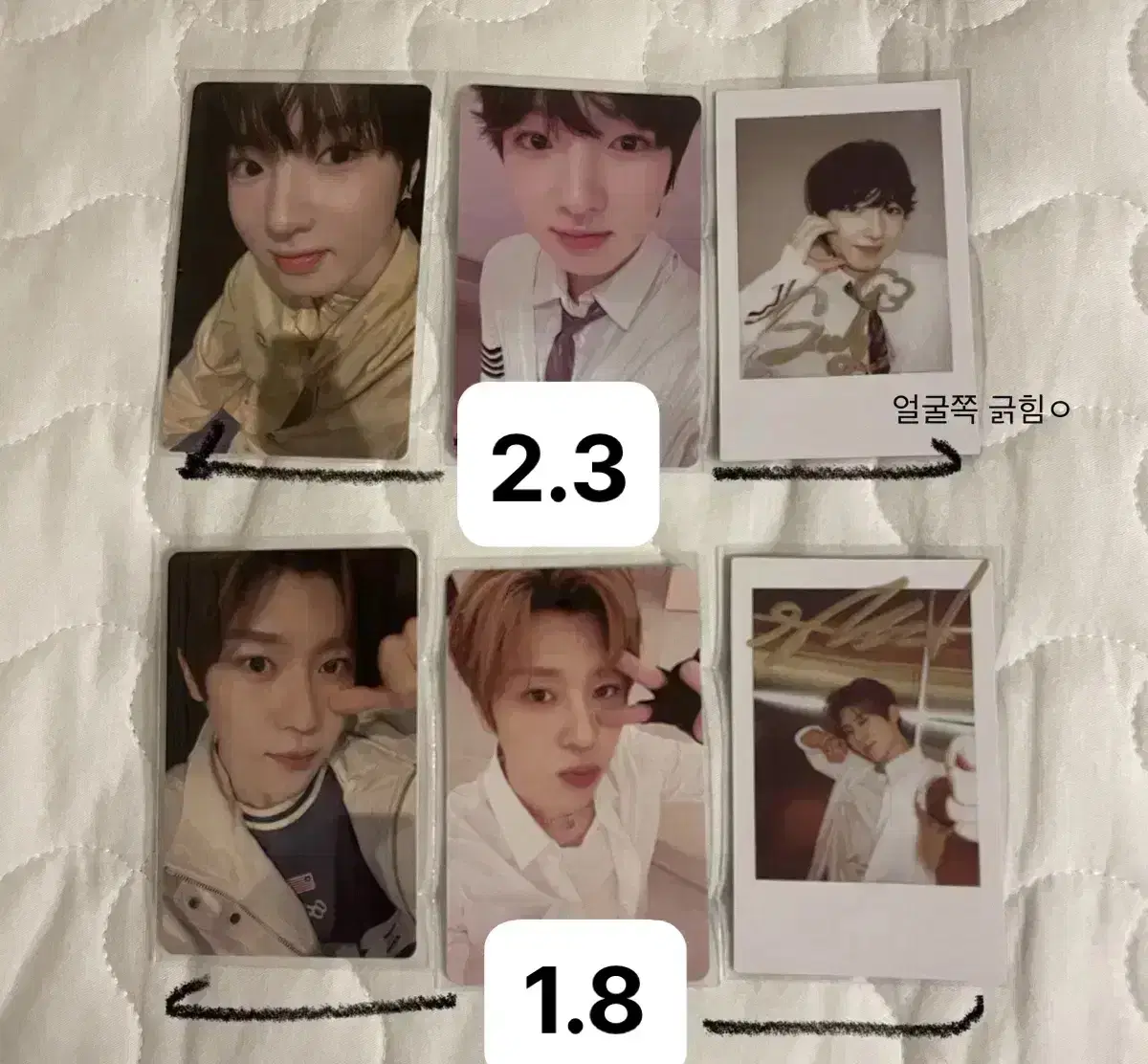 NCT wish sion Sakuya photocard unreleased photocard bulk KMS Yizhiyu