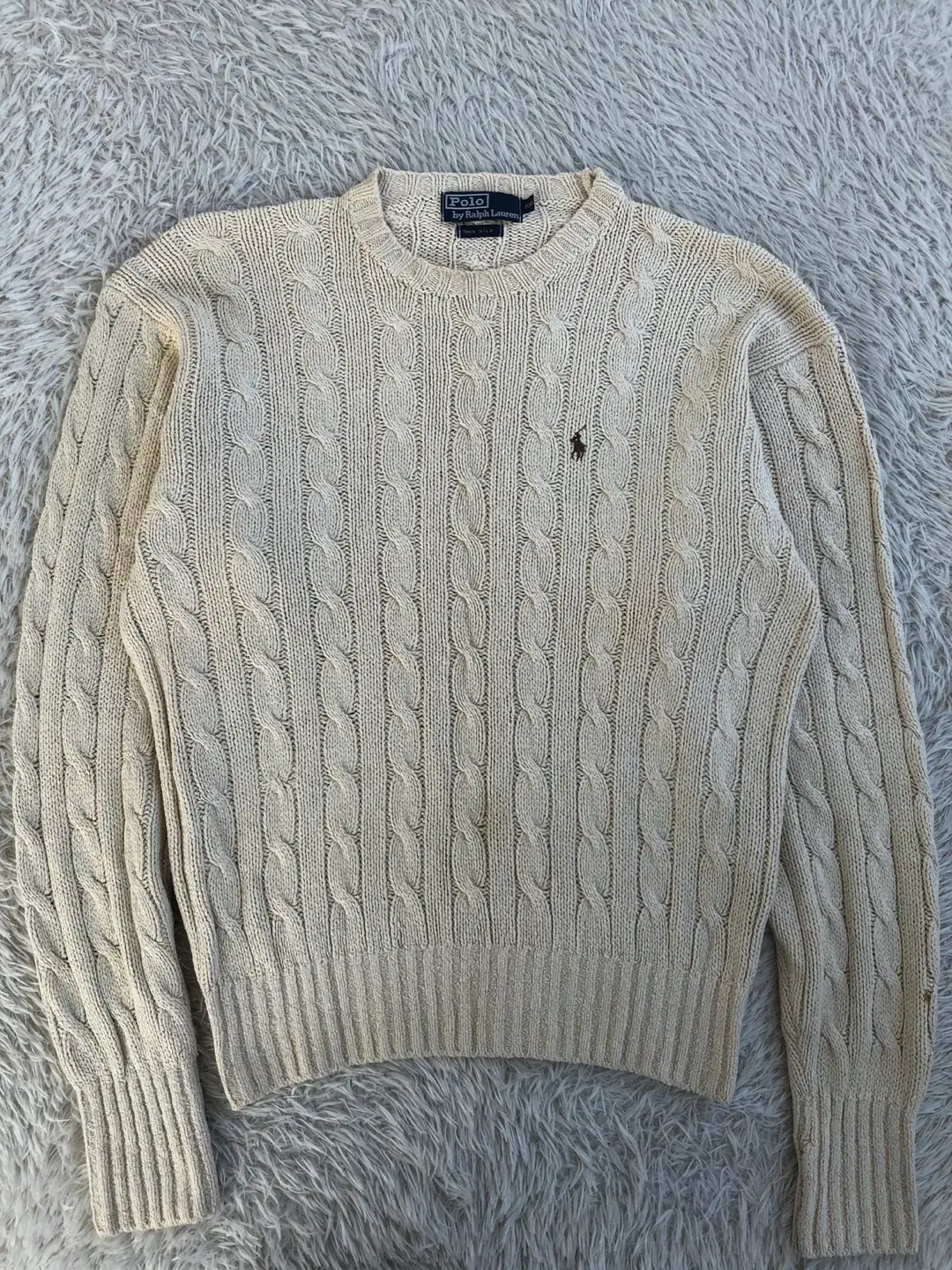 Polo Ralph Lauren Pretzel Knit/Silk/#506