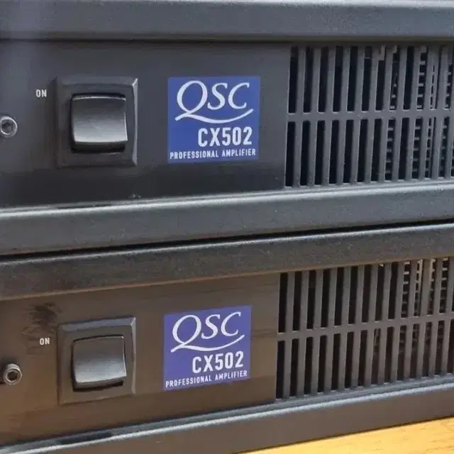 파워앰프중고 QSC CX502 ㅡ1000 와트