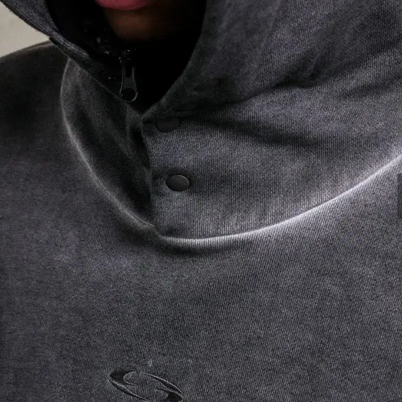 LUNAR GEOMETRY HOODIE [CHARCOAL]