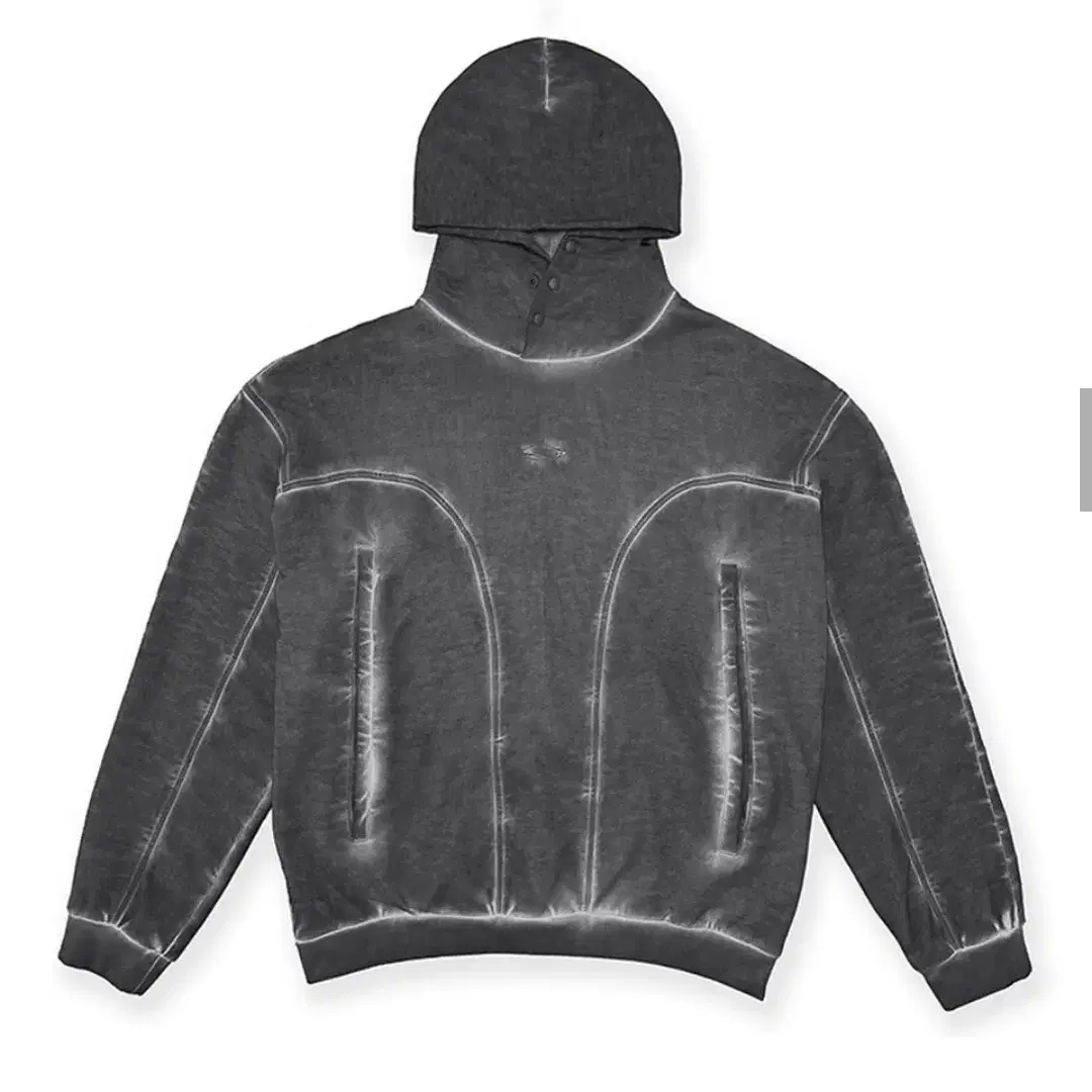 LUNAR GEOMETRY HOODIE [CHARCOAL]