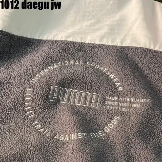 XL PUMA JACKET 푸마 후리스 자켓