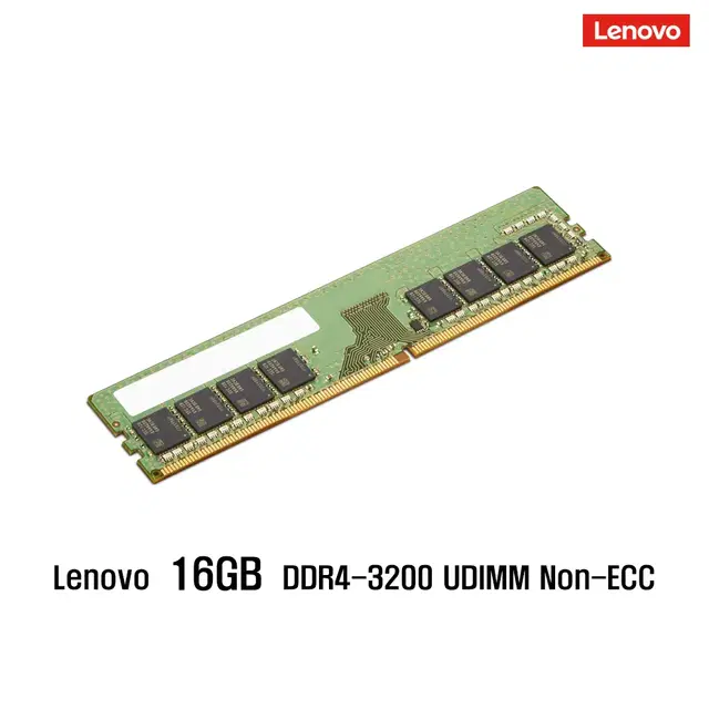 레노버 16GB DDR4-3200 메모리카드 UDIMM Non-ECC