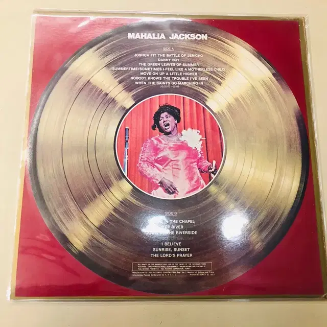 LP/ 마할리아 잭슨 MAHALIA JACKSON