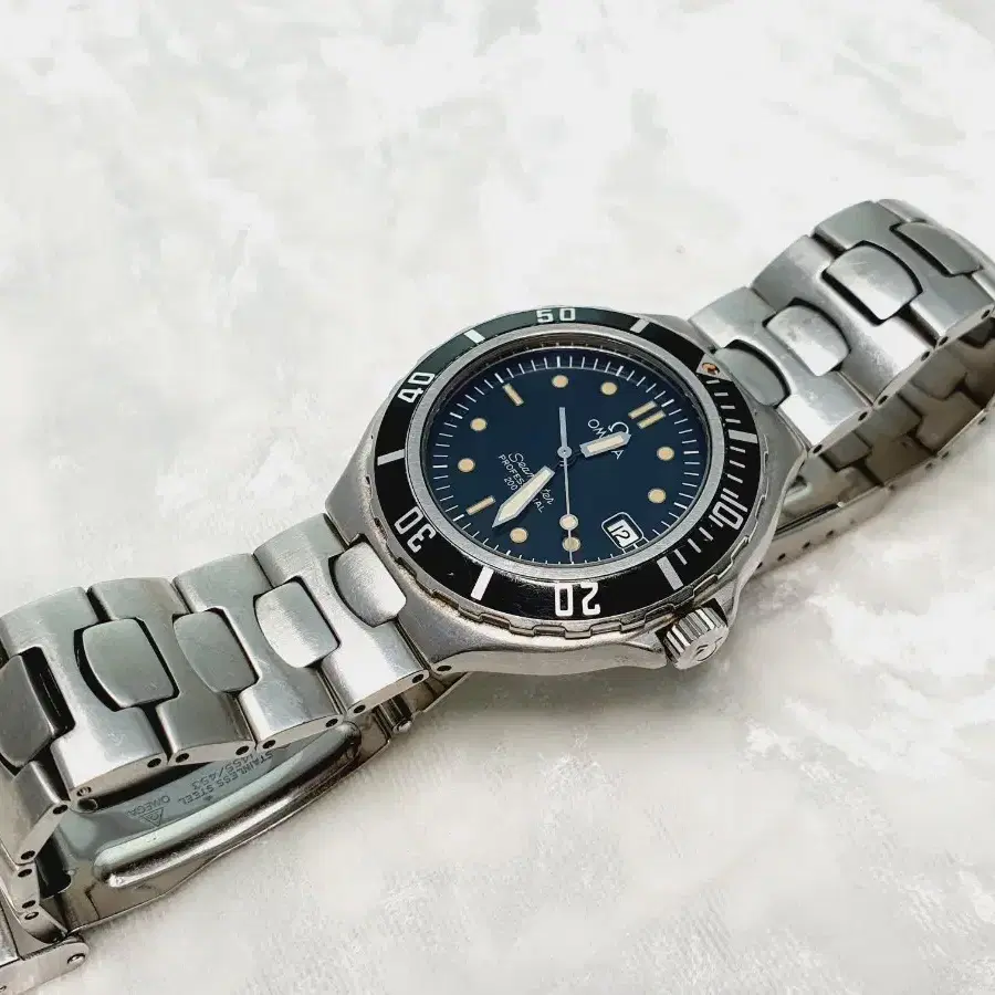 오메가 OMEGA 씨마스터 Seamaster 200 빈티지 쿼츠 남자시계