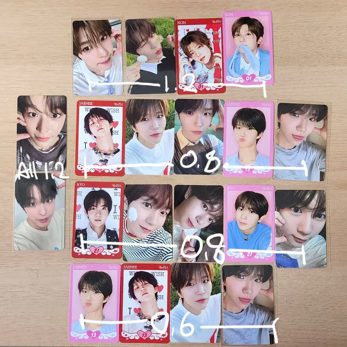 Ryoo Jaehee wish tc wts 5만원 ld Steady Danim keyring Uushi sion Riku