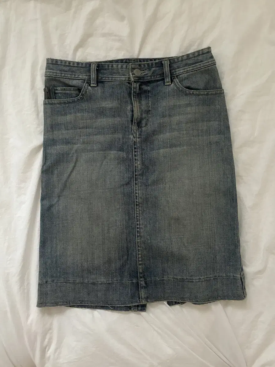 Dkny denim skirt