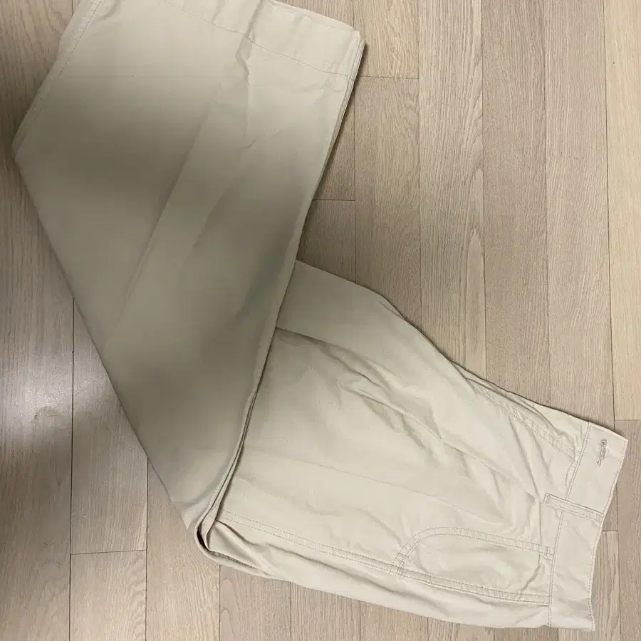 제로 남성 면바지 Bermuda One Tuck Cotton Pants