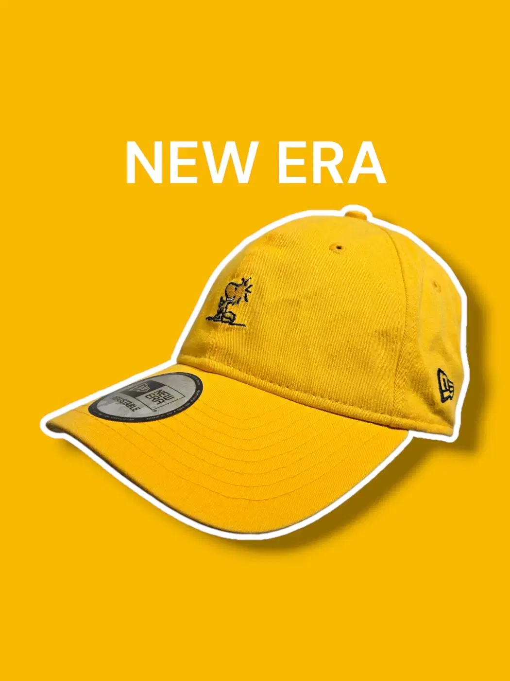 NEWERA 뉴에라 스누피 언스트럭쳐 피너츠 우드스탁 볼캡 /1014