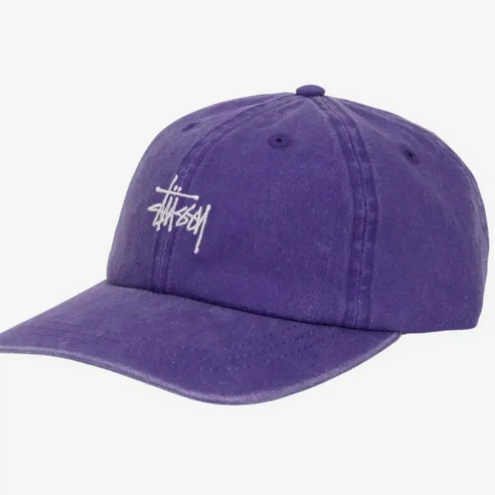 스투시 Washed Stock Low Pro Cap Grape 새상품