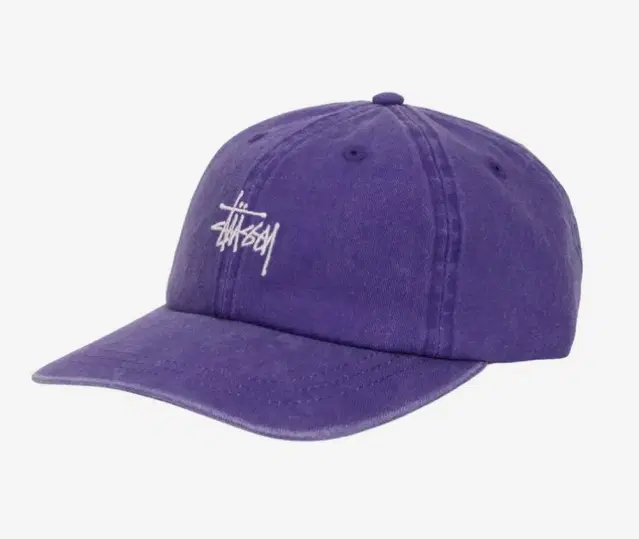 스투시 Washed Stock Low Pro Cap Grape 새상품