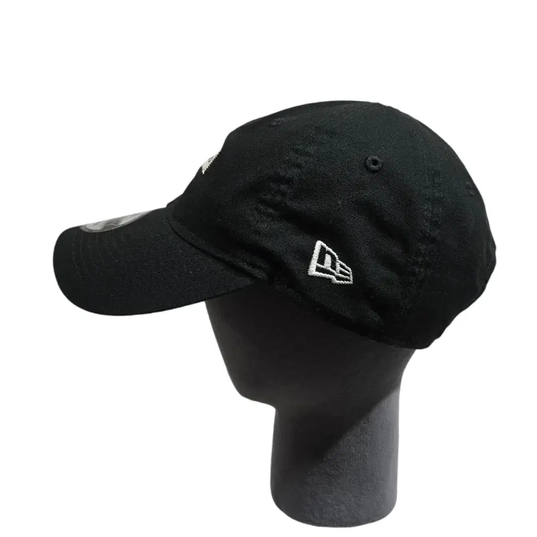 NEWERA 뉴에라 워시드 덕 캔버스 볼캡 블랙 /1014