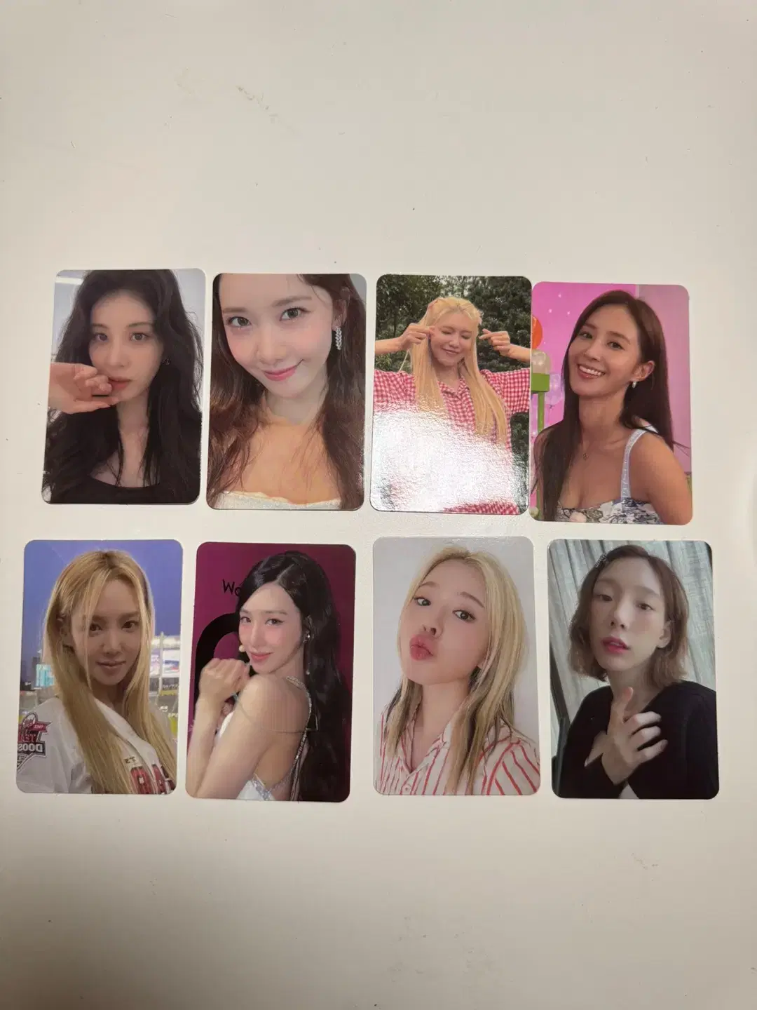 Girls Generation 15th Anniversary fanmeeting entry photocard