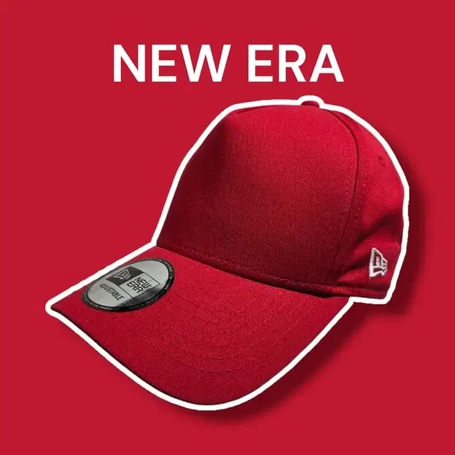 NEWERA 뉴에라 무지 볼캡 레드 /1014