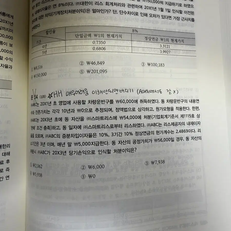 (원가4.7거의새것) 황윤하 공기업 객관식 회계학 1000제