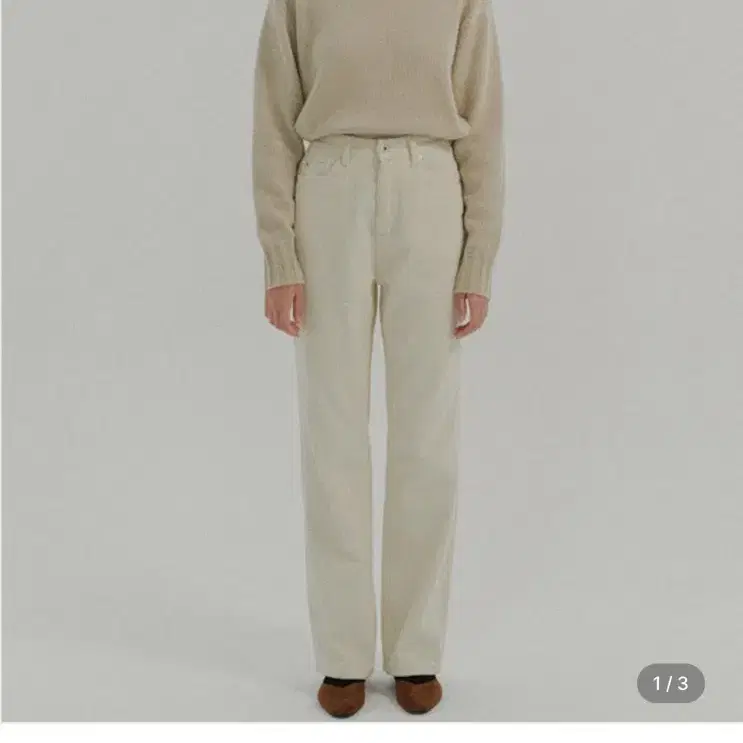 LO61 carol corduroy pants ivory / 엘오61