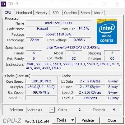 삼성 슬림형 i3 데스크탑 PC 본체 사무용 학습용 어르신용 인터넷용