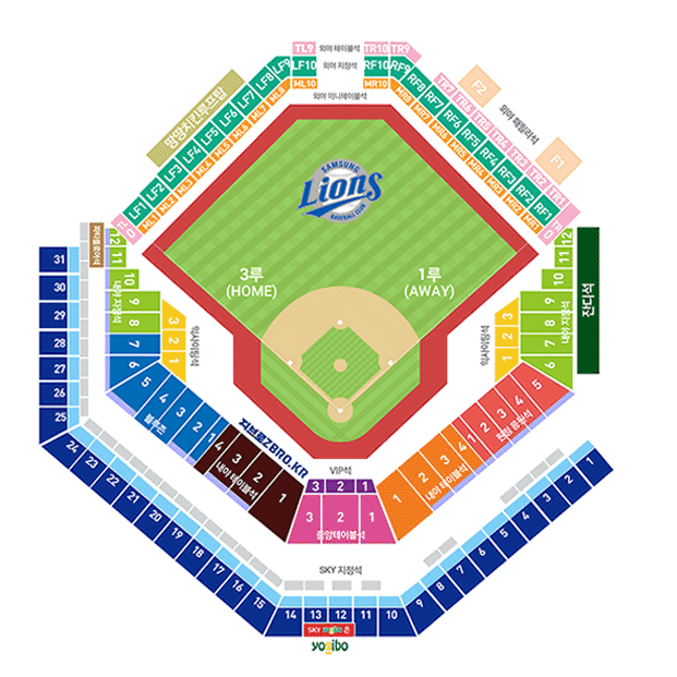 삼성 엘지 LG 플레이오프 2차전 3루 스카이 앞열 1석 양도해요