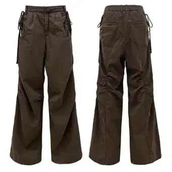 나체 nache CONSTRICT HOLE WIDE PANTS