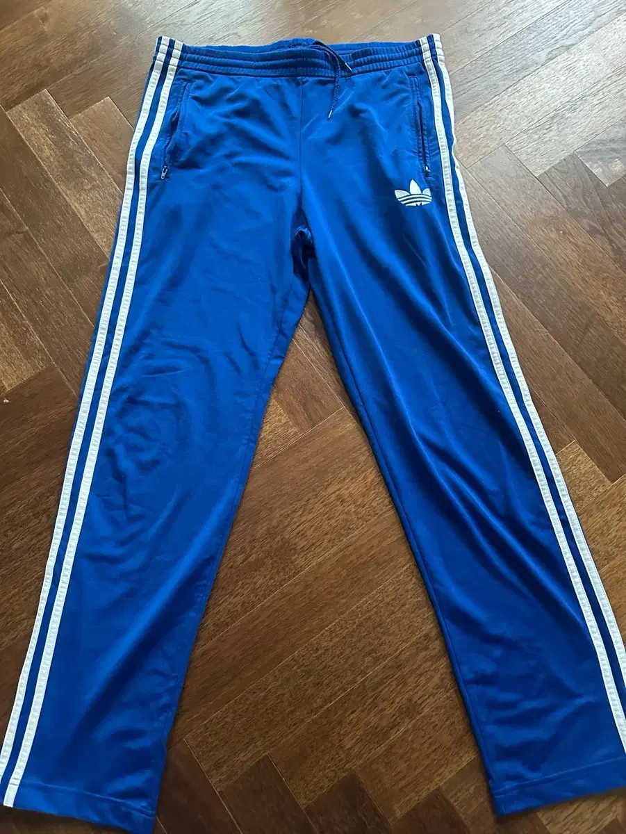 adidas Firebird Trousers Track Pants Jersey Pants Blue 90 Men's